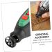 OHPHCALL 3sets Electric Grinding Chuck Door Knob Protector Electric Rotary Fan Eletric Grinder Plastic 2pcs*3 - Buy Online on GoSupps.com