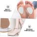Didiseaon 6 Pairs Silicone Half Size Foot Cushion Pads for Women - Non-Slip High Heel Inserts - Summer Comfort in Assorted Colors - Buy Online on GoSupps.com