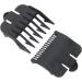 Professional Hair Clipper Guards Guide Combs Rounded Comb Teeth Hair Guards Combs Safe Cutting Guides Hair Trimmer Supply for Hair Clippers Trimmers Attachment (Black) - Buy Online on GoSupps.com
