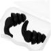 Buy Moldable Silicone Earplugs for Sleep & Study - Reusable Sound Insulation | Black - 1 Pair - Buy Online on GoSupps.com