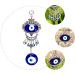 ABOOFAN 3pcs Blue Pendant Keychain Accessories Blue Eye Amulet Ornament Hanging Pendant Charm Devil Eye Rear - Buy Online on GoSupps.com