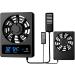 Ventilation Fan for Reptile Enclosure | Intelligent Reptile Temperature Gauge with LED Display - Strong Wind Vent Fan Low Noise Cooling Fan for Amphibians Reptiles Snakes Fulenyi A: ( ) - Buy Online on GoSupps.com