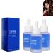 Fleava Lot de 3 peptides de cuivre avanc s pour cheveux peptide de cuivre avanc Fleava pour homme et femme nourrit le cuir chevelu et les racines des cheveux 3 pi ces.