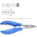 Nail Clippers Set Double Spring Toenail Clippers Ingrown Fingernail Toenail Tools Kit Nail Pedicure Clippers Toenail Corrector Professional Manicure Pedicure Tool(blue) - Buy Online on GoSupps.com