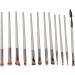 Face Powder Applicator Cosmetic Brush Set 18 Pieces Ergonomic Design Synthetic Fiber Aluminum Tube Multi-Purpose for Eyebrows Soft and Silky Blush Lips - Buy Online on GoSupps.com