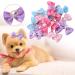 Comfortable Puppy Hair Clip | Pet Hair Tie Dog & Cat | Stylish Polyester Pattern Print - Buy Online on GoSupps.com