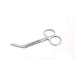 MedBlades Ostomy Medical Bandage Stoma Bag Pouch Blunt Round Tip Mini Curved 4.5" Scissors Cutter