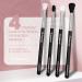 Professional Eyeshadow Brush Set for Shading and Blending - Smoky Eye Makeup Brushes Kit for Cream, Powder, and Highlighter - Buy Online on GoSupps.com
