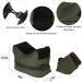 Professional Waterproof Tactical Shooting Gun Mat with Front and Rear Support Sandbags - Black - Buy Online on GoSupps.com