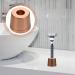 Frcolor Metal Razor Base - Elegant Bathroom Shaving Stand | Rose Gold Manual Razor Holder for Dry Storage - Buy Online on GoSupps.com