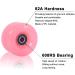 VNAKER 8 Pack Quad Roller Skate Wheels Set with Toe Stoppers 58mm x 32mm 82A Outdoor/Indoor Quad Roller Skate Wheels - Pop Quad Roller Skate Wheels Pink - Buy Online on GoSupps.com