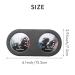 Kqcibz Reptile Tank Thermometer Hygrometer Temperature Humidity Monitor for Vivarium Terrarium - Buy Online on GoSupps.com