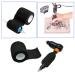 Yuelong 8Pcs Cohesive Grip Tape - Self-Adherent & Strong Sports Tape Wrap for Athletes - Black Bandage Rolls - Buy Online on GoSupps.com