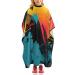 Tropical Palm Tree Geometric Hair Cutting Cape for Boys Girls Professional Barber Cape Haircut Apron