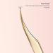 Premium Stainless Steel Eyelash Extension Tweezers Multifunctional Precise Design & Gold Feather Clip for Salons | International Shipping - Buy Online on GoSupps.com