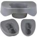 Large Bariatric Bedpan | Wide Contoured Stackable Pan | Portable & Easy to Clean for Bed-bound Patients - Buy Online on GoSupps.com
