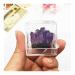Natural Amethyst Specimen Crystal Stone and Crystal Quartz Crystal Cluster Box Home Desk Decor for Full of Texture 1sets