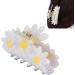 Large Hair Claw Clip Big Claw Clips Hair Clips for Women Elegant Flower Shape Fashionable Hair Clip Styling Tool Accessories(tulip) (Color : White Daisy Large) - Buy Online on GoSupps.com