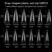 120Pcs Stiletto Shape Nail Dual Forms for Polygel with Nail Forms Stickers, Brush, and File - Pack of 1 - Buy Online on GoSupps.com