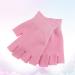 SUPVOX Finger Touch Screen Gloves Gel Heals Dry Skin and Cracked Hands Fingerless Moisturizing Gloves (Pink) - Buy Online on GoSupps.com