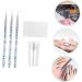 Housoutil 1 Set Nail Brush Seal Nail Accessories Brochas Para U as Acrilicas Nail Drawing Clear Nail Gel Nail Art Pen Nail Art Brush Nail Painting Pen Nail Polish Manicure Plastic - Buy Online on GoSupps.com