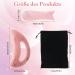 Zynery 2-Piece Rosa Gua Sha Massage Set | Lymphatic Drainage & Cellulite Relief | Large Gua Sha Board for Face Neck Legs & Back - Buy Online on GoSupps.com
