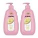 Dove X Crumbl Moisturizing Liquid Hand Wash Lemon Glaze | 2-pack of 12 oz Hand Wash with Pump | Limited Edition (Lemon Glaze)