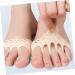 FRCOLOR 6 Pairs Toe Pads Missing Summer Toe Socks Gel Sleeve Cushion Soft Socks for Women Invisible Palm Socks Half Socks for Summer Thick Heel Forefoot Pad Miss - Buy Online on GoSupps.com
