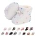 outfit spring Baby Winter Warm Fleece Bootie Newborn Non-Slip Soft Sole Winter Shoes Sock Shoes Cute Adjustable Crawling Shoes Prewalker Boots for Girls Boys Toddler 0-18 Months 12-18 Months B White