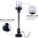 Marinexplore 12'' White LED Boat Stern Light - 3NM Anchor Light for Pontoon & Fishing Boats - 12-24V All Round Bimini Top Light - Buy Online on GoSupps.com