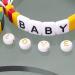 500 Pcs Acrylic Alphabet Letter Beads for Name Bracelets - Gold on White | Jewelry Making Supplies - Buy Online on GoSupps.com