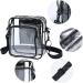 Stadium Approved Clear Crossbody Bag for Women - Adjustable Strap, Colorful Design - Buy Online on GoSupps.com