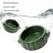 BUCATSTATE Food Bowl for Hamster 2PCS Cactus Drinking Bowl Waterproof Food Dish Ceramic Feeding Bowls for Small Animals Birds Guinea Pig Chipmunk - Buy Online on GoSupps.com