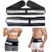 Sacroiliac SI Joint Hip Belt for Men and Women Sciatica Belt for Men and Women That Alleviates Sciatic Lower Back Pain Back Brace Provides SI Joint Pelvic Support Nerve Compression & One Size