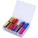 Nail Art Transfer Stickers Colored Foil Starry Glitter Set for Beauty Personal Care Wraps Mix Color Accessories Decals 10 Rolls/box(15) - Buy Online on GoSupps.com