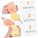 Buy Hemoton 8 Pcs Bath Ball Foam Loofah Sponges | Exfoliating Bath Shower Sponge Set for Women Hydrophilic Polyurethane - Buy Online on GoSupps.com