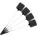 Extendable Fly Swatter -4 Pcs Plastic Telescopic Stainless Steel Rod Flapper Mosquito Bug Swatter - Buy Online on GoSupps.com