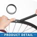 ABSOPRO 18mm x 10m Bicycle Tubeless Rim Tape - Durable Black Rim Tape for International Shipping - Buy Online on GoSupps.com