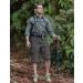 Pausel Men's Quick Dry Stretch Cargo Shorts - 3X-Large Gray | Ideal for Hiking, Fishing, Camping - Buy Online on GoSupps.com