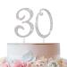 Cake decoration silver rhinestones Happy Birthday cake topper for birthday decoration (30)