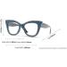 Buy Mincl Cat Eye Reading Glasses with Rhinestones - Anti Blue Light Crystal Black Diamond Frame Eyewear (Leopard 1.5x) - International Shipping Available - Buy Online on GoSupps.com