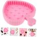 minkissy Makeup Brush Cleaning Pad Dryer Cleaner Gloves for Cleaning Makeup Foundation Brush Portable Brush Beauty Brush Cleaning Bowl Brush Cleaner Pink Foldable Makeup Pad 12x9cm Pink - Buy Online on GoSupps.com