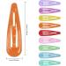 Hoxfly 30Pcs Colorful Metal Snap Hair Clips - Non-slip Small Hairpins for Toddlers & Kids - Buy Online on GoSupps.com