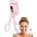 Electric Eyelash Curler - 3 Temperature Modes Eyelash Curling Clip Rechargeable Eye Curler Electric Eyelash Curler with LCD Display 750mAh Battery Lashes Curling Clamp Lash Curling Tool for Women Pink - Buy Online on GoSupps.com
