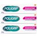 Poligrip Essential Denture Fixative Cream (3 x 40g) Secure Hold Flavour Free