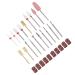 19pcs Nail Drill Bit Set | Tungsten Steel Grinding Heads & 10 Sanding Bands for Dead Skin Removal & Polishing - International Shipping - Buy Online on GoSupps.com