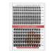 Lash 8-10-12-14-16mm Mixed D Curl Big Capacity Segmented Eyelash Individual Clusters For a Segmented Look Glue-free Design Professional Makeup Grafting Fake False Eyelashes (30P+40P Large capacity)