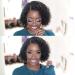 HUA Brazilian Human Hair Kinky Curly Bob Wig for Black Women - 10 Inch I Part Lace Glueless Wig - Buy Online on GoSupps.com