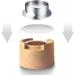Kit de Recharge de Capsules de caf avec 50 Joints en Aluminium Kit de Dosettes de caf Rechargeables en Acier Inoxydable Remplissez Vos Propres Dosettes de caf Kit de - Buy Online on GoSupps.com