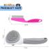 ZITSMS Self Cleaning Cat Brush for Shedding and Grooming - Grey - Buy Online on GoSupps.com